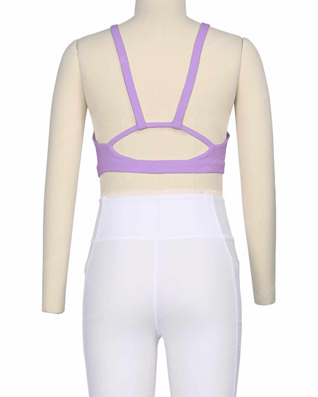 Strap Back Sports Bra