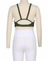 Strap Back Sports Bra