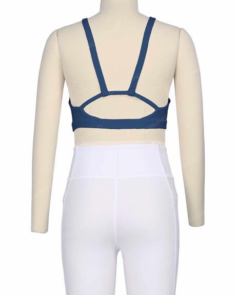 Strap Back Sports Bra