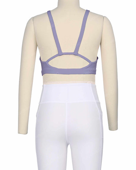 Strap Back Sports Bra