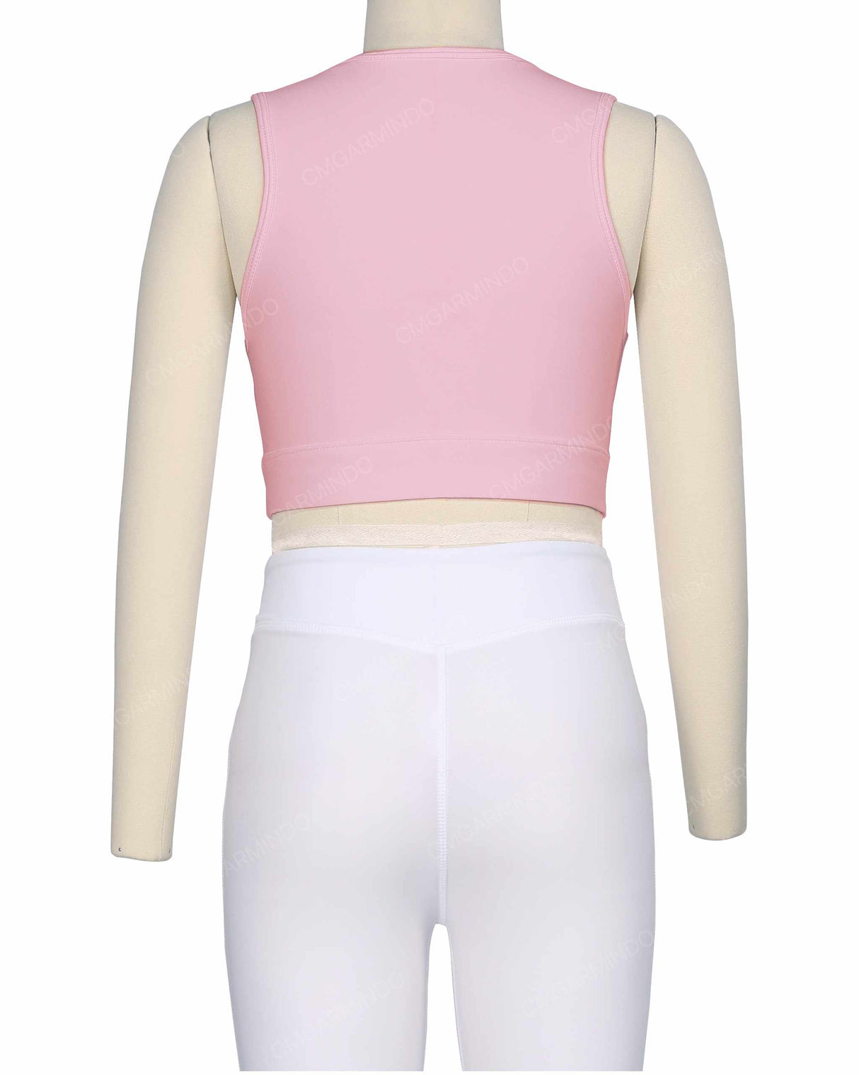 Sleeveless Multipanel Top
