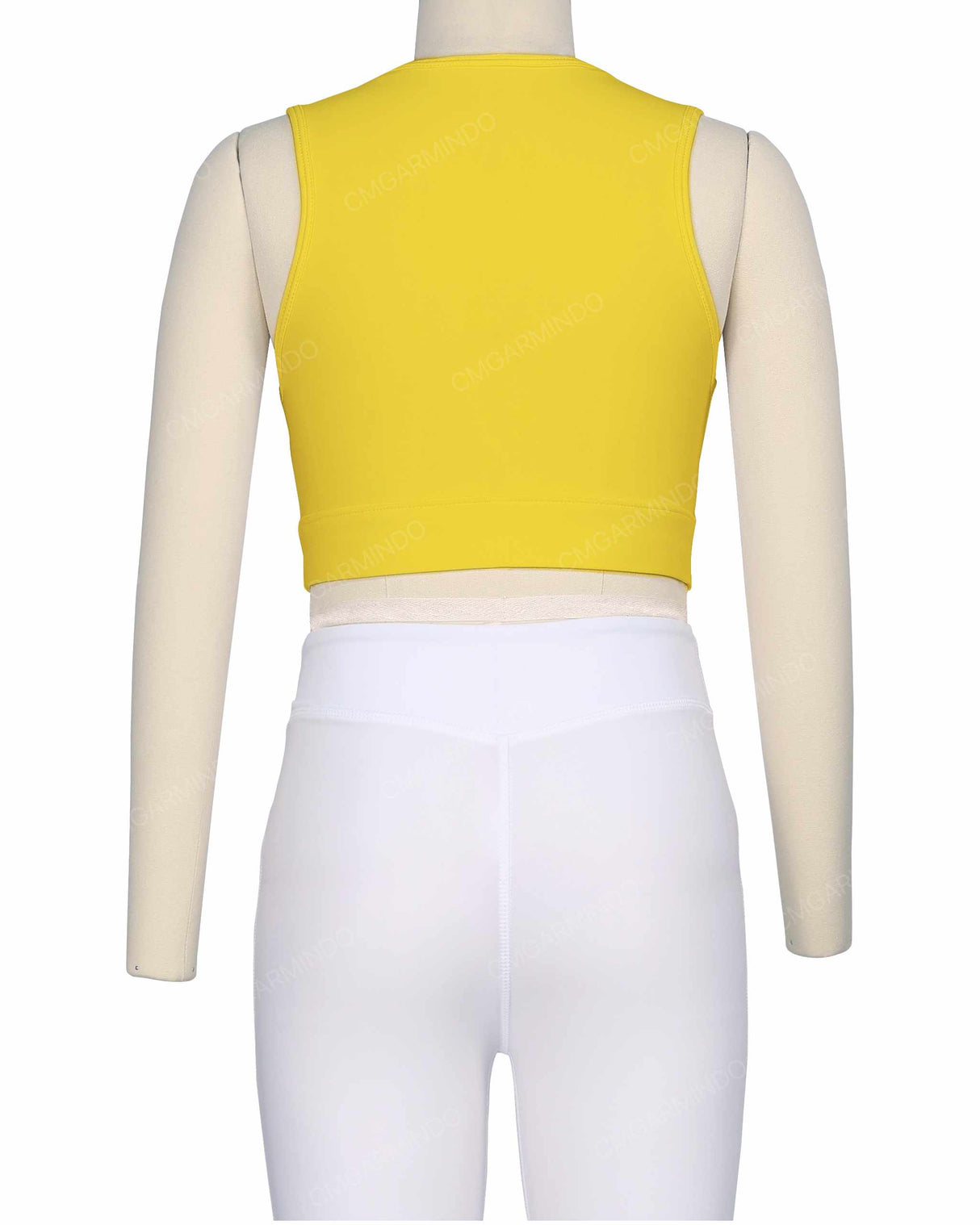 Sleeveless Multipanel Top