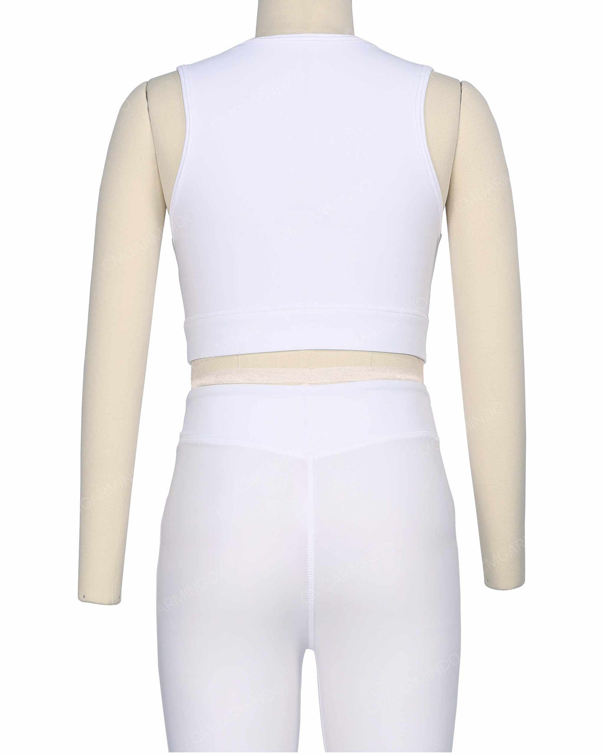 Sleeveless Multipanel Top
