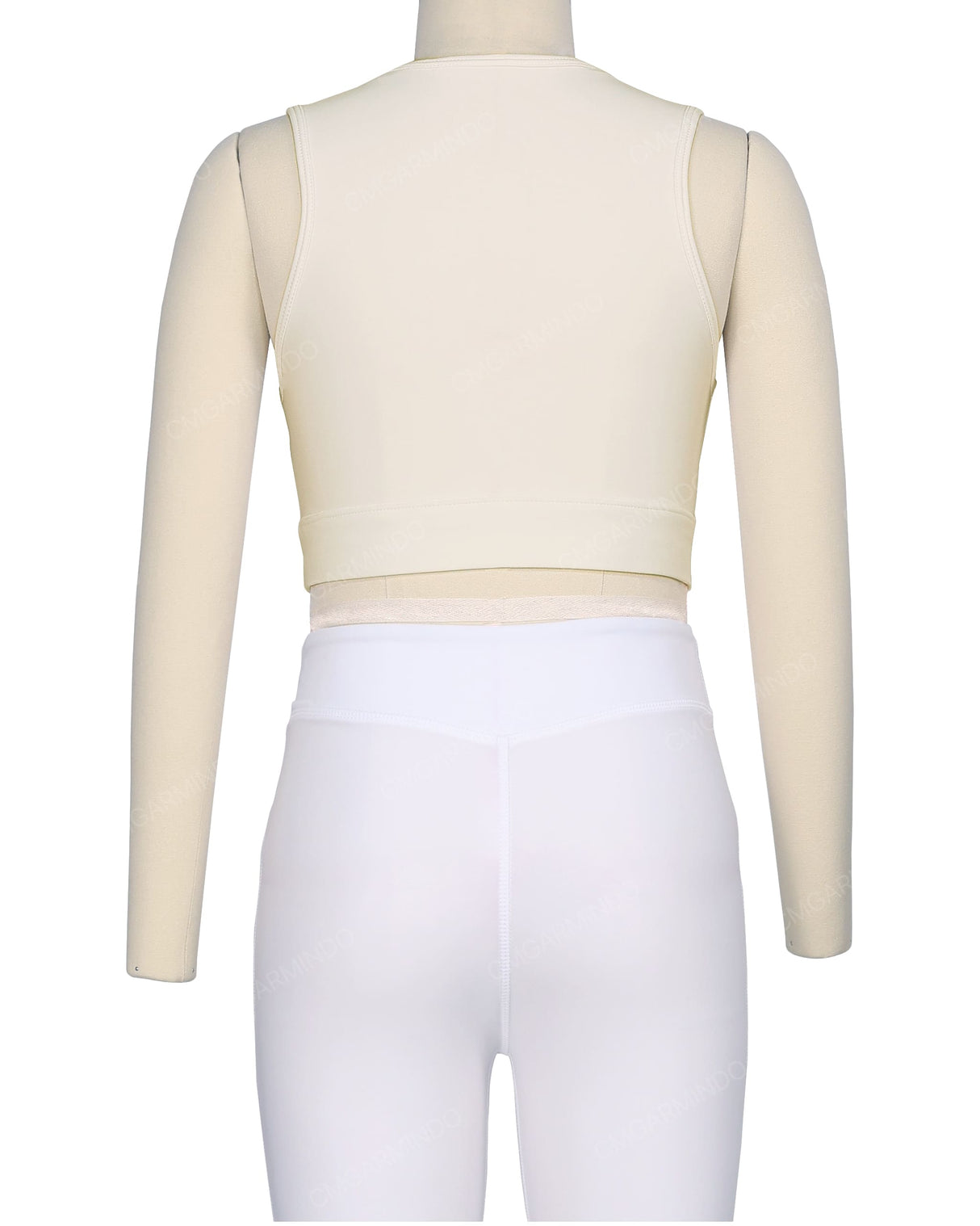 Sleeveless Multipanel Top