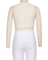 Sleeveless Multipanel Top