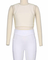 Sleeveless Multipanel Top