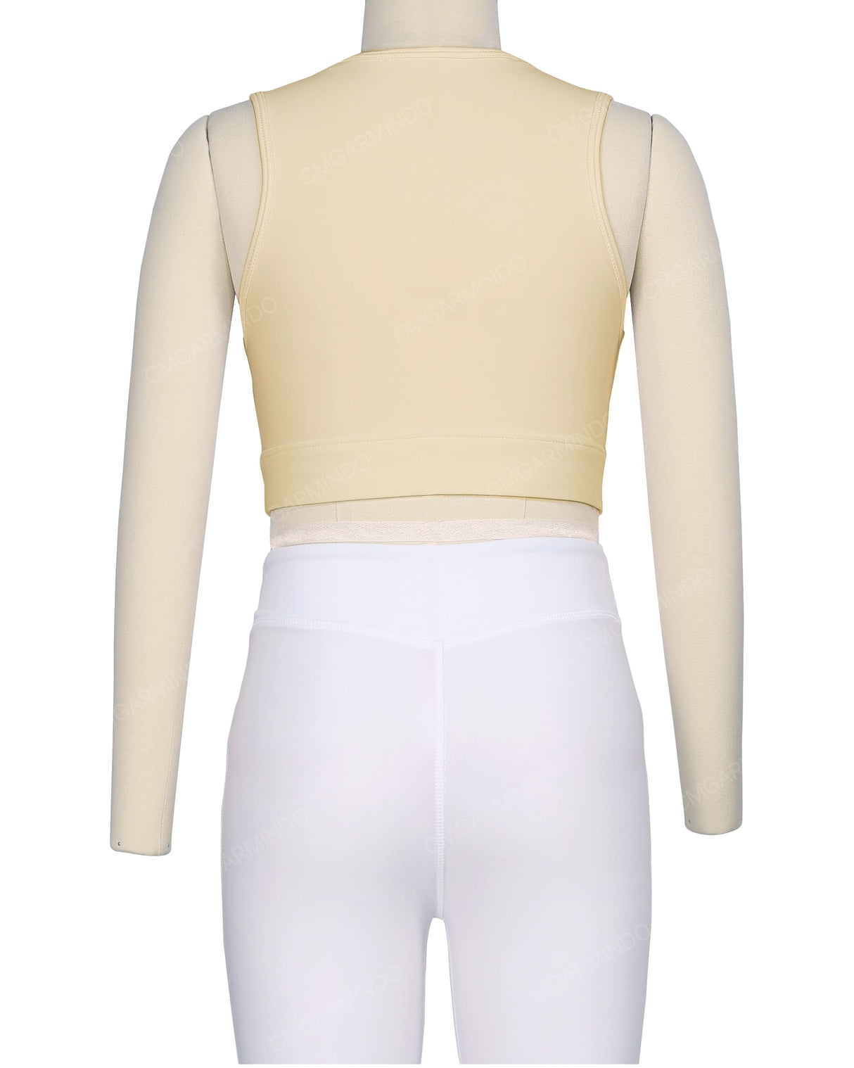 Sleeveless Multipanel Top