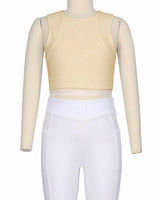 Sleeveless Multipanel Top