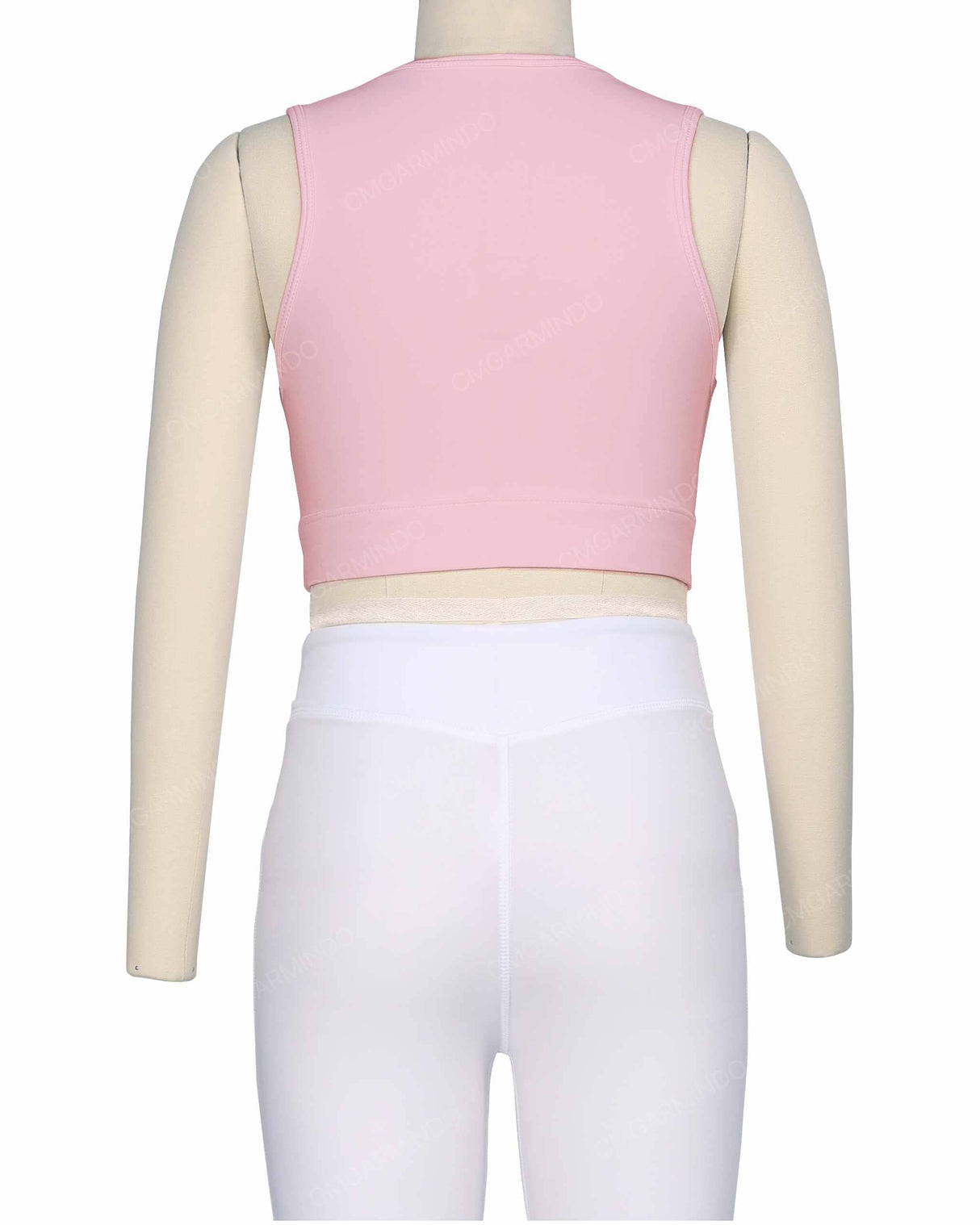 Sleeveless Multipanel Top
