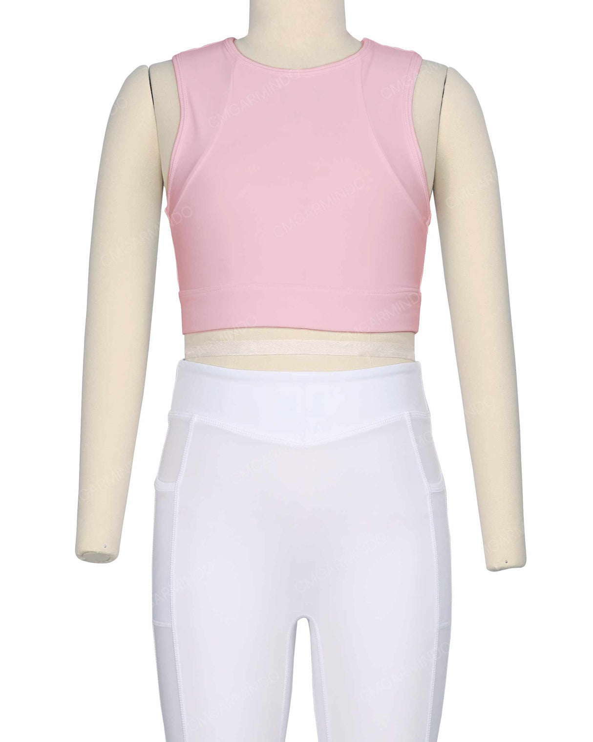 Sleeveless Multipanel Top