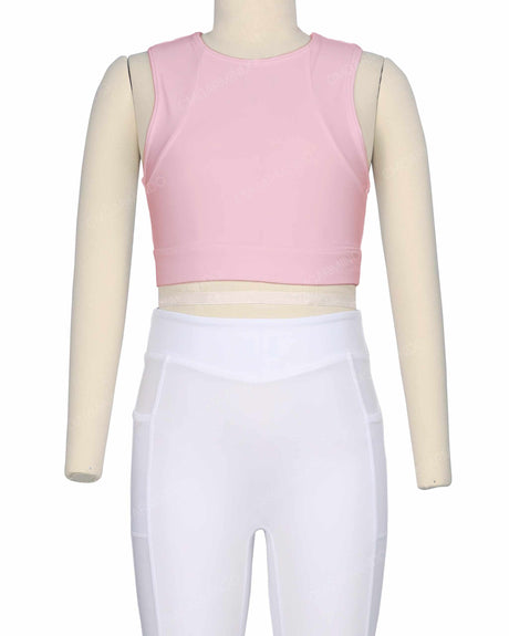 Sleeveless Multipanel Top