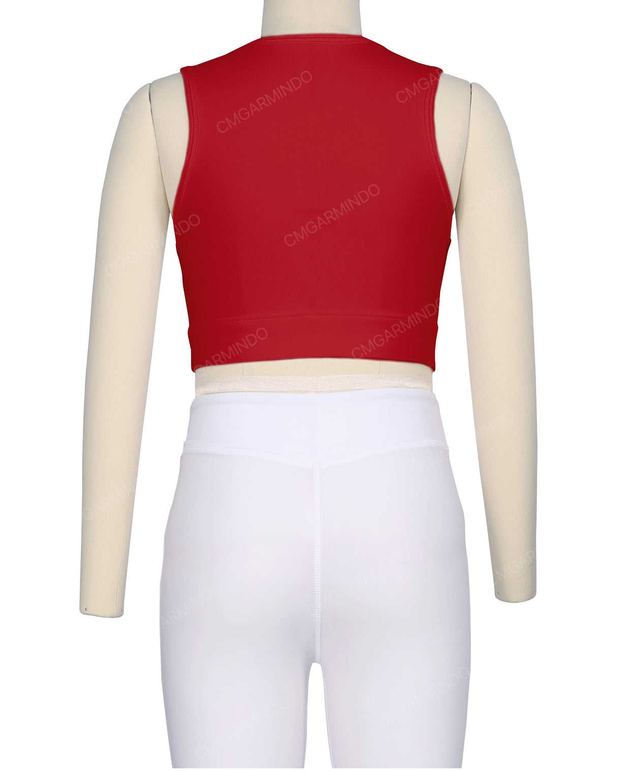 Sleeveless Multipanel Top