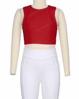 Sleeveless Multipanel Top