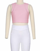 Sleeveless Multipanel Top