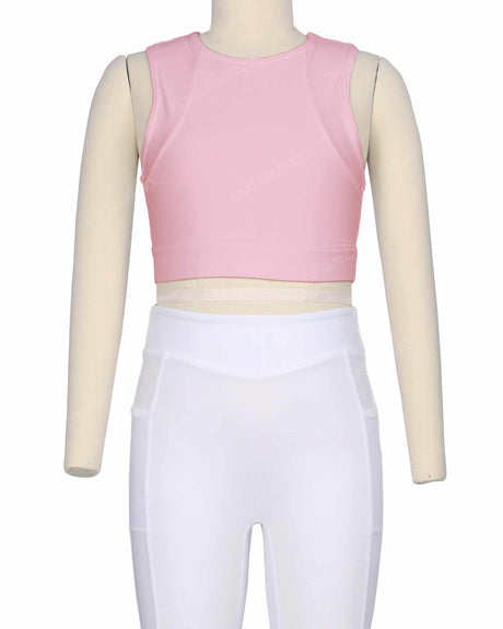 Sleeveless Multipanel Top