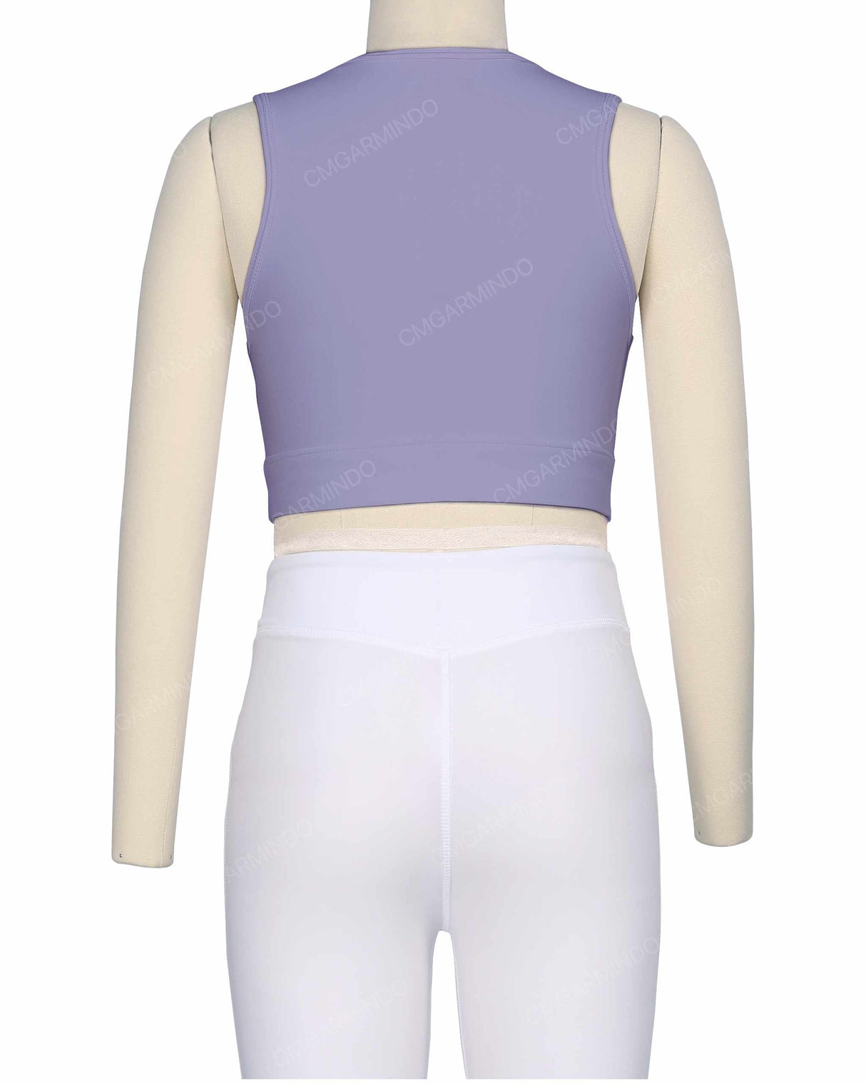 Sleeveless Multipanel Top