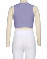 Sleeveless Multipanel Top
