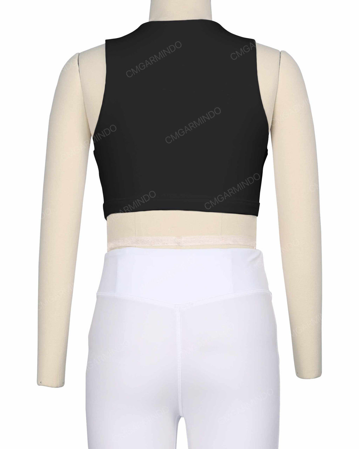 Sleeveless Front Cut Out Top