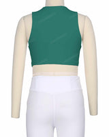 Sleeveless Front Cut Out Top