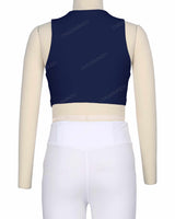 Sleeveless Front Cut Out Top