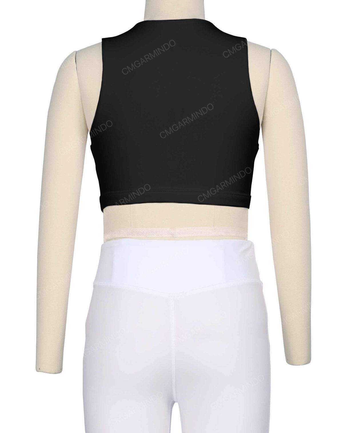 Sleeveless Front Cut Out Top