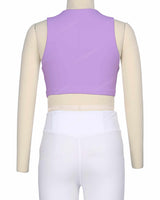 Sleeveless Front Cut Out Top
