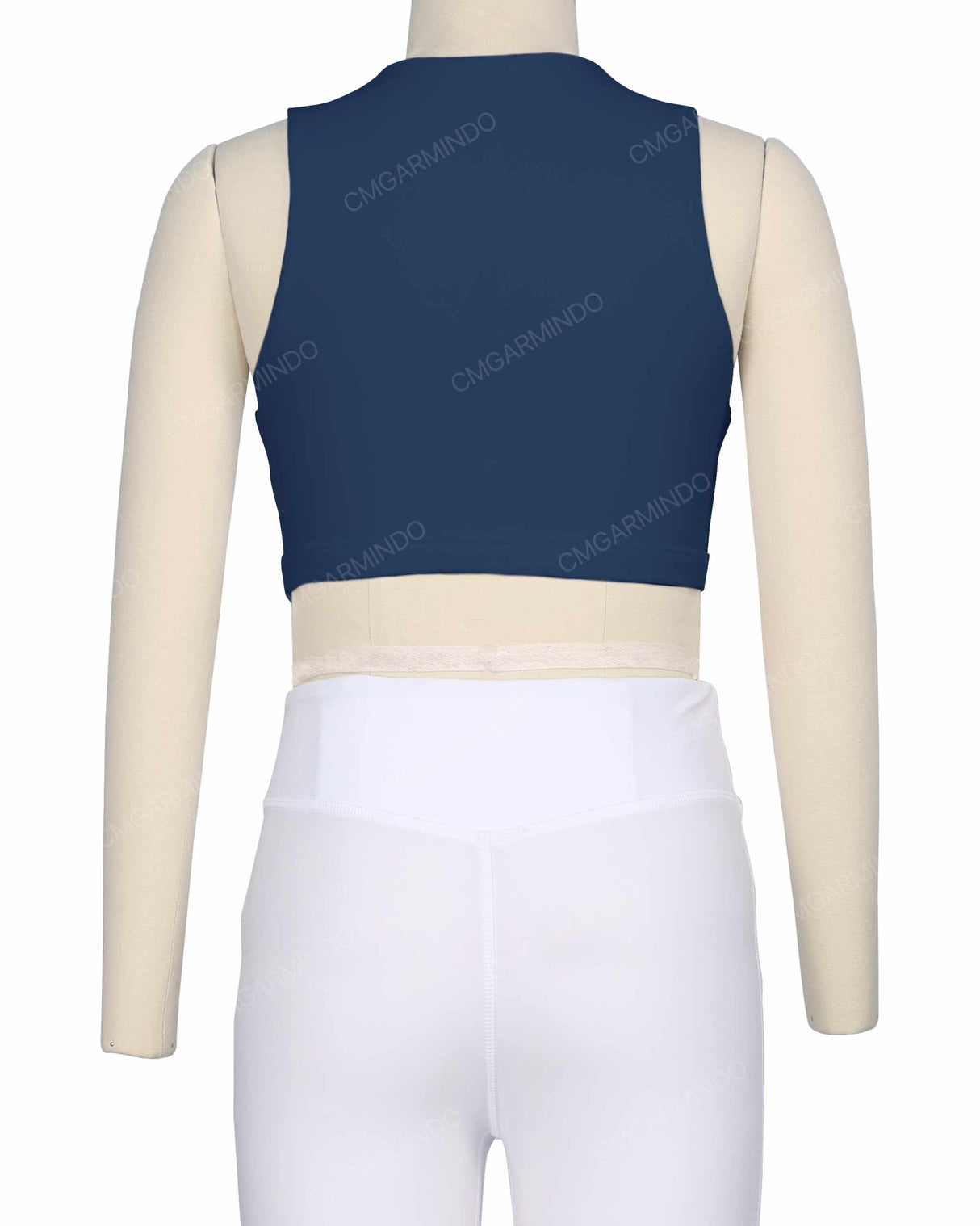Sleeveless Front Cut Out Top