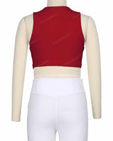 Sleeveless Front Cut Out Top