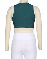 Sleeveless Front Cut Out Top