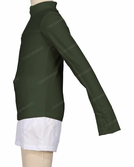 Long Sleeve Multipanel Top