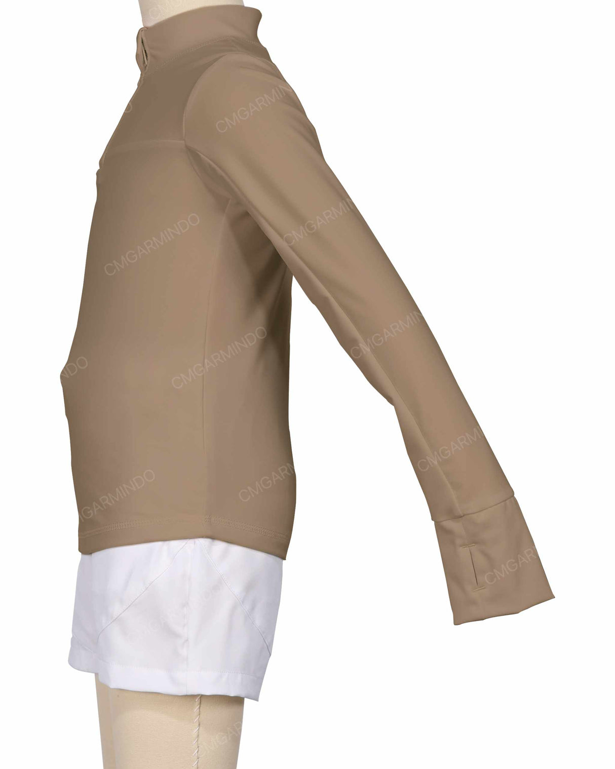 Long Sleeve Multipanel Top