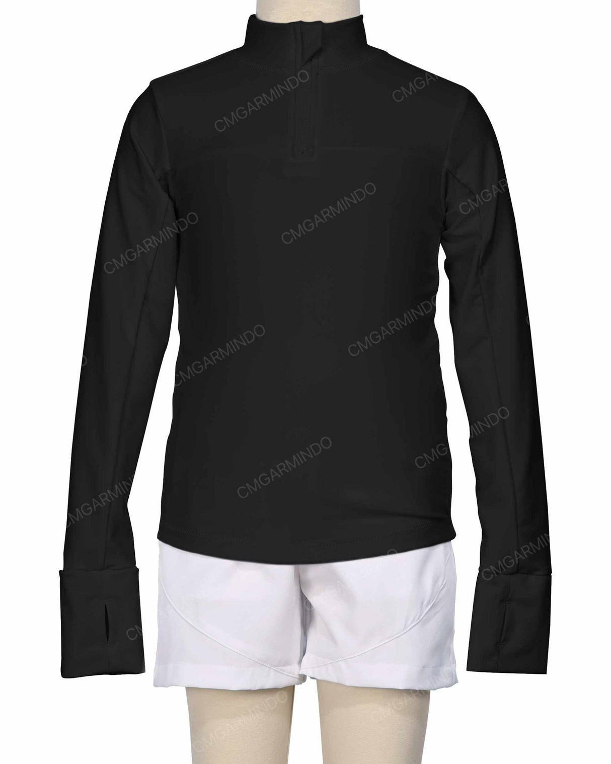Long Sleeve Multipanel Top