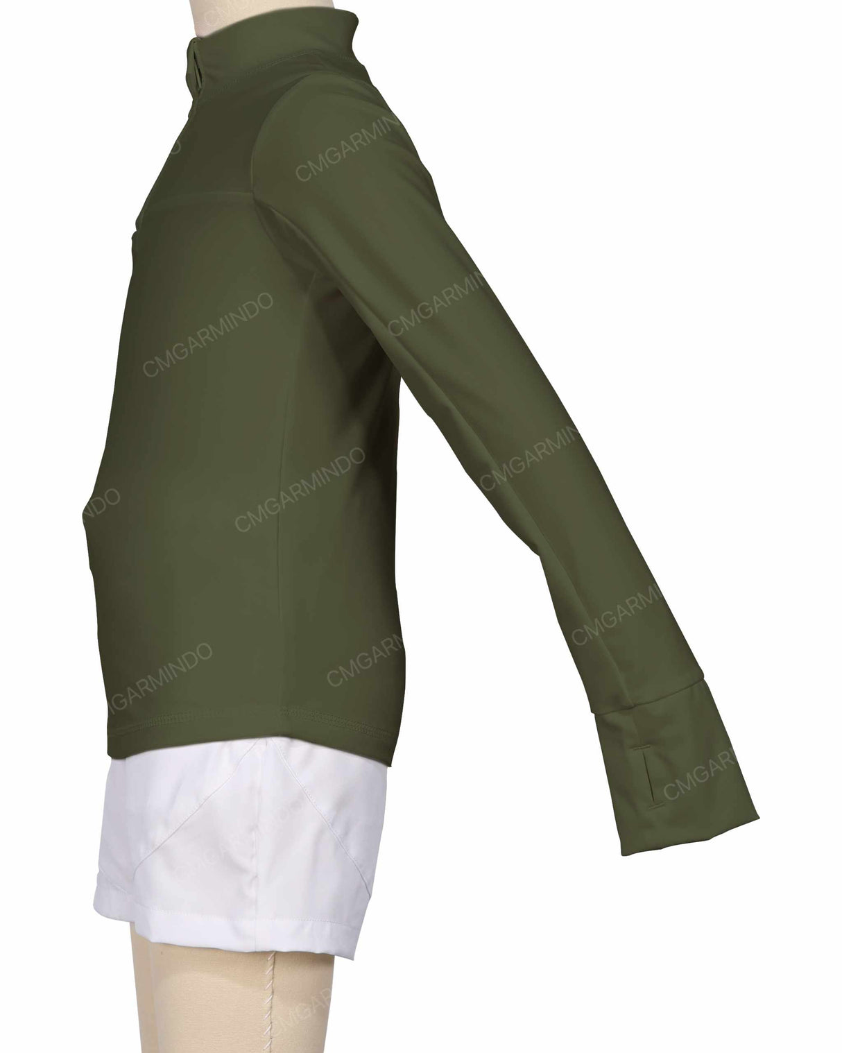 Long Sleeve Multipanel Top