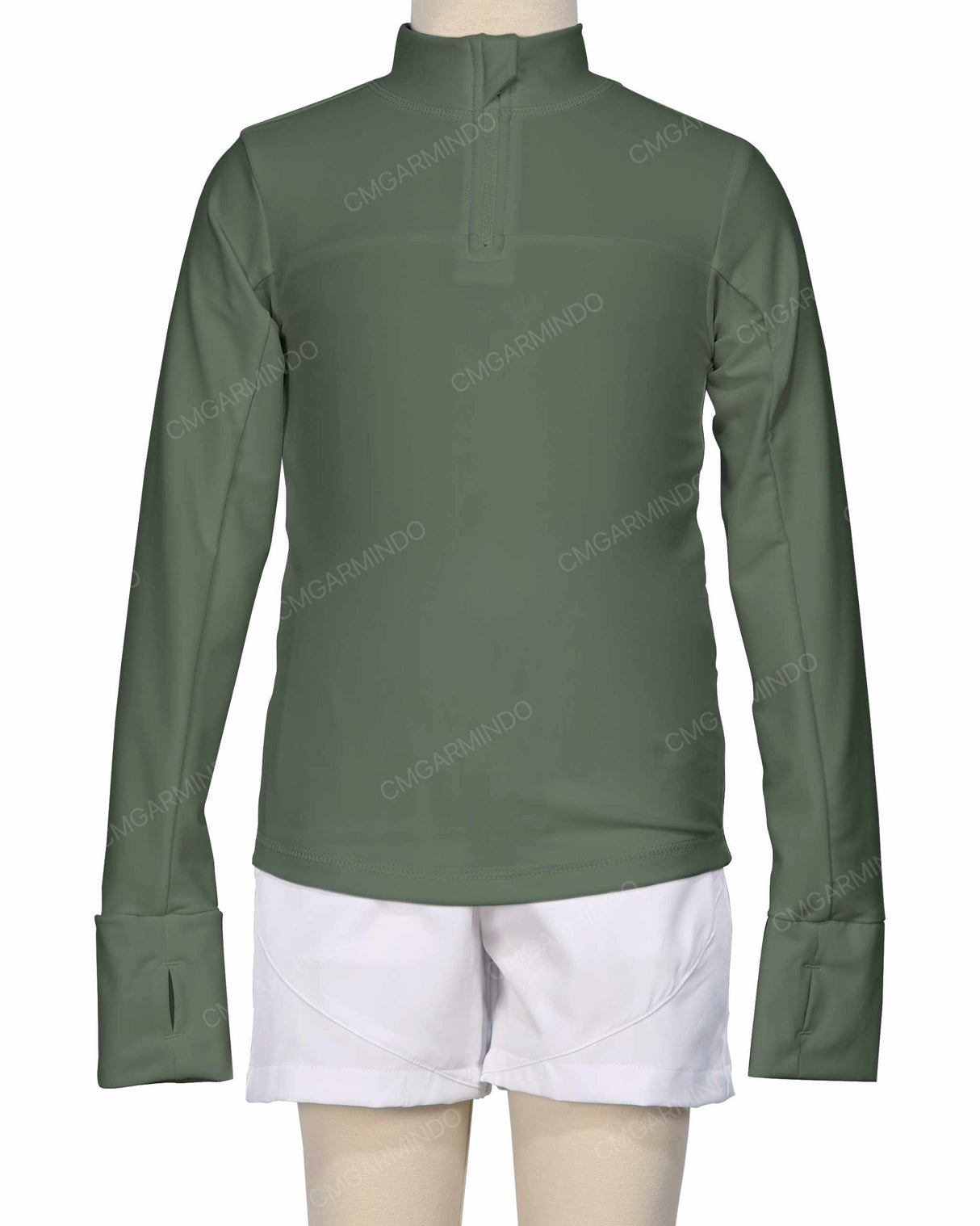 Long Sleeve Multipanel Top
