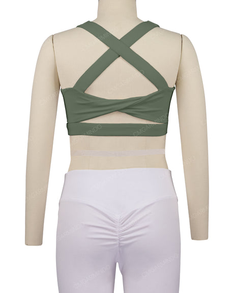 Twist Back Top