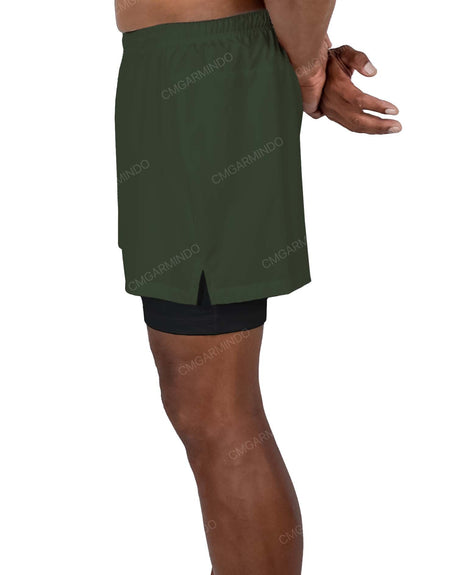 15" Long Liner Side Slit Shorts