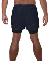 15" Long Liner Side Slit Shorts