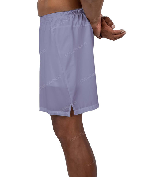 18" Long Liner Side Slit Shorts