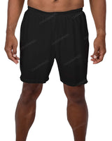 18" Long Liner Side Slit Shorts