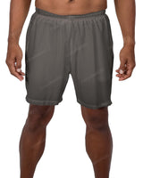 18" Long Liner Side Slit Shorts