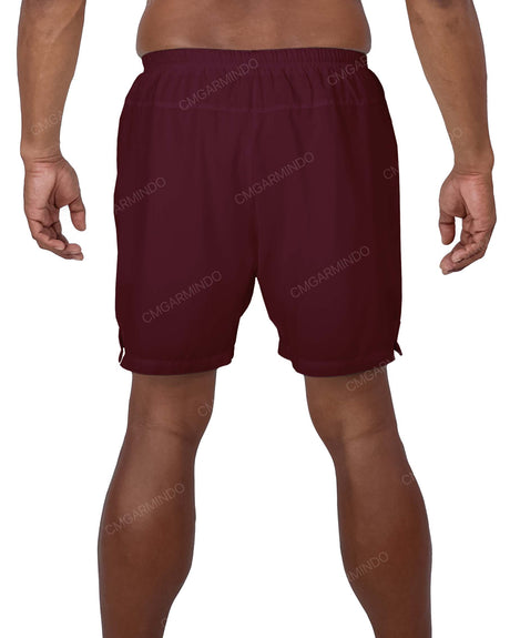 18" Long Liner Side Slit Shorts