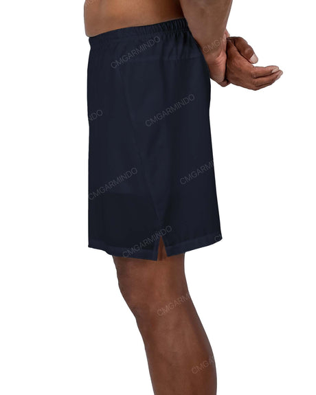 18" Long Liner Side Slit Shorts