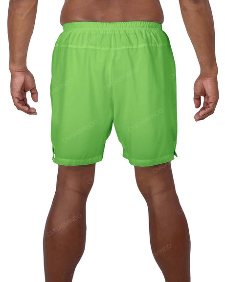 18" Long Liner Side Slit Shorts