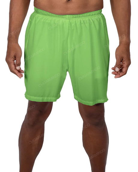 18" Long Liner Side Slit Shorts