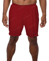 18" Long Liner Side Slit Shorts