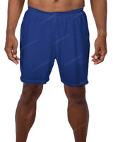 18" Long Liner Side Slit Shorts