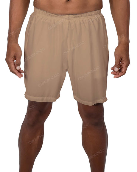 18" Long Liner Side Slit Shorts