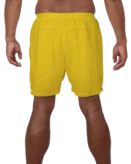 18" Long Liner Side Slit Shorts