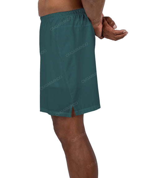 18" Long Liner Side Slit Shorts