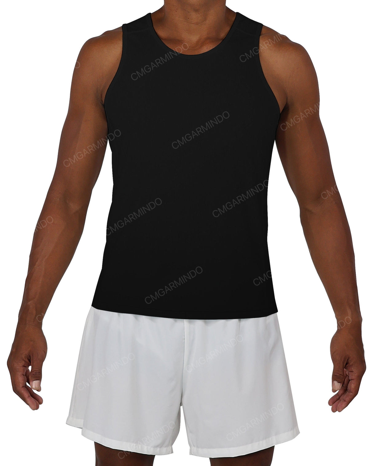 Side Panel Fitted Tank Top